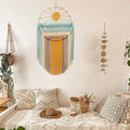 Extra Large Boho Dream Catcher Wall Decor Handmade Woven Macrame Tapestry Sun Art for Bedroom Living Room